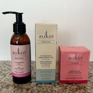 Sukin Skincare Bundle – Natural Clean Beauty Set – New ($200 Value)